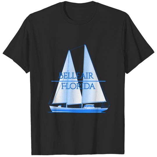 Belleair Coastal Nautical Sailing Sailor T-shirt