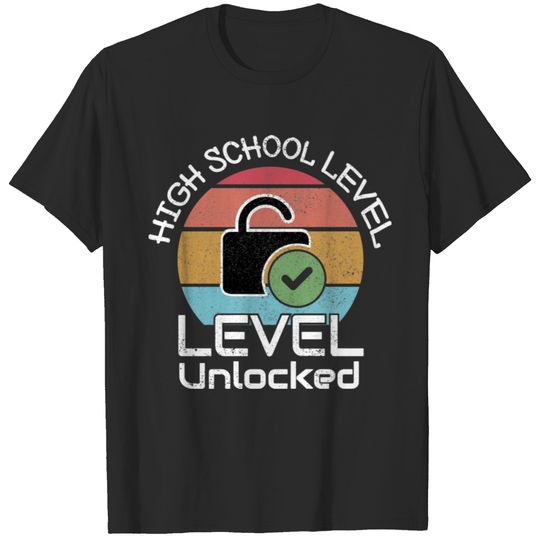 High School Level Unlocked - Geeky School Plus Size T-shirt