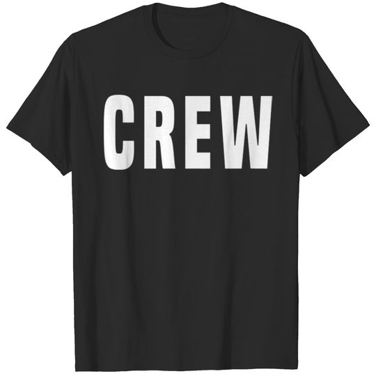 Crew Camera Film Photography Music  - Printed T-shirt