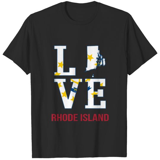 Rhode State Love USA T-shirt