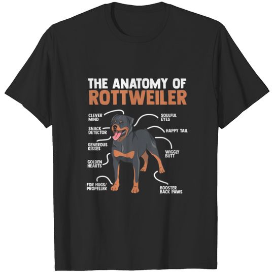 Large Powerful Dog Rottweiler Lover T-shirt