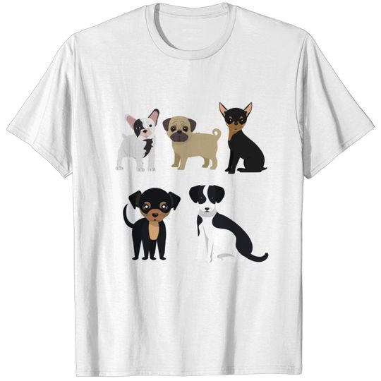 Dog lovers for kids and babies T-shirt