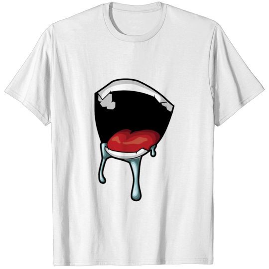 Kawaii Ahegao Mouth T-shirt