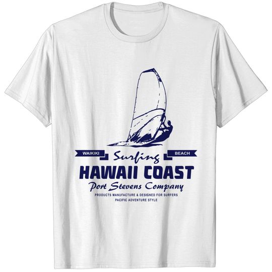 Hawaii Coast Windsurfing - Windsurfer T-shirt