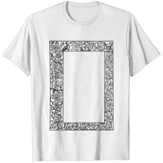 Leafy frame 8 T-shirt