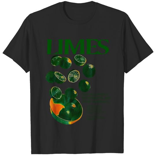 Limes high in vitamin c antioxidants and other nutrients T-Shirt