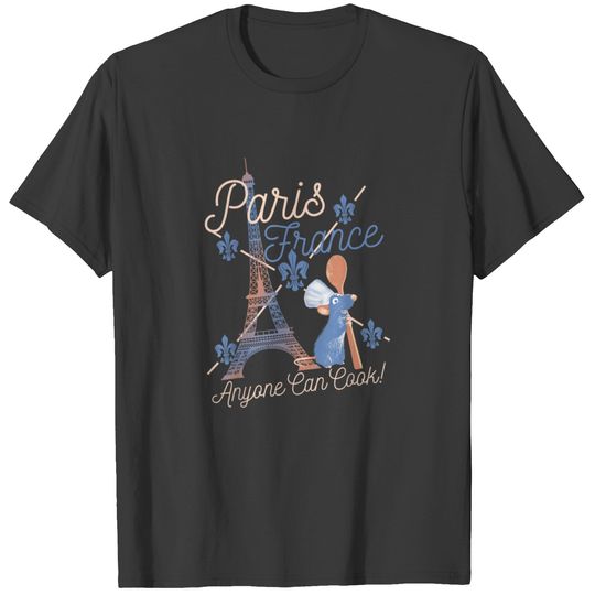 Discover Disney Pixar Ratatouille Remy Paris France Poster T-Shirt