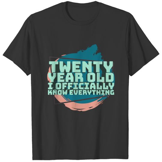 20th Birthday T-shirt