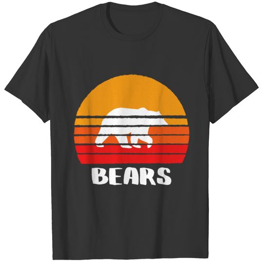 BEARS T SHIRT Men And Women T-shirt