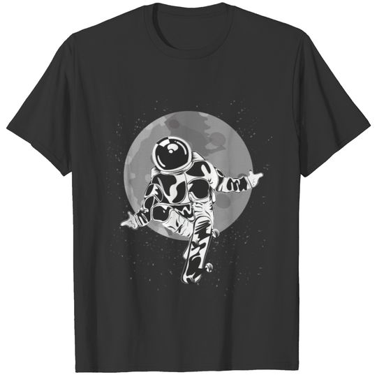 Astronaut Skateboarder T-shirt