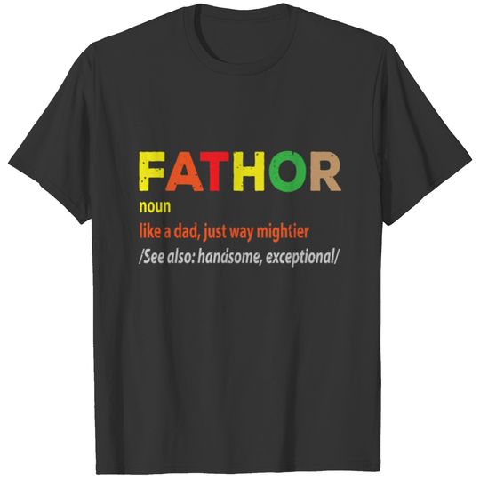 Fa-Thor Like A Dad Father T-shirt