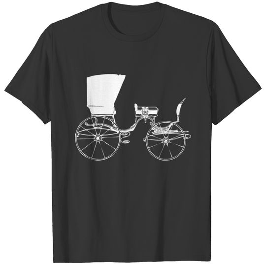Victorian Carriage With Top - Princess Retro Gift T-shirt