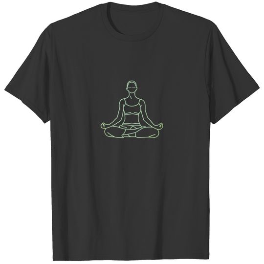 Yoga Fitness Sport Body for Meditation muscles T-shirt