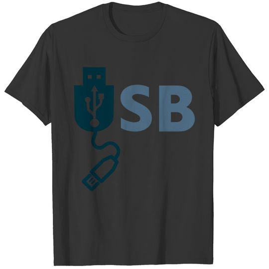 USB icon T-shirt