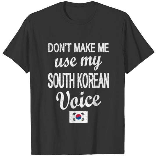 South Korean South Korea Flag South Korean Roots T-shirt