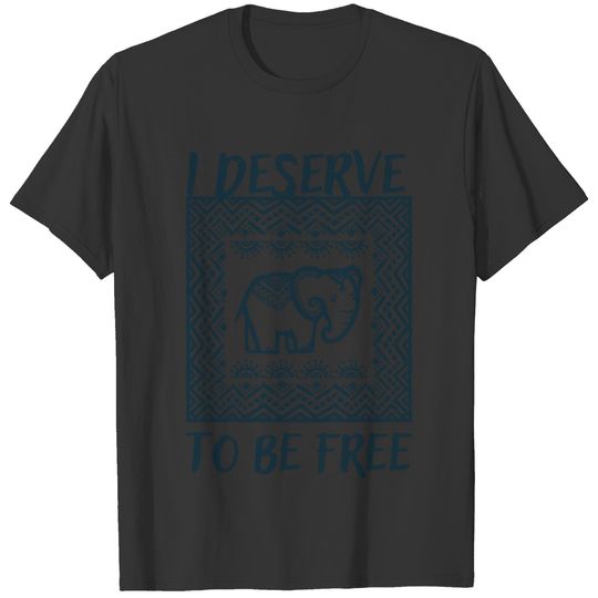 elephant lover movement T-shirt