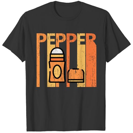 pepper and salt, T-shirt