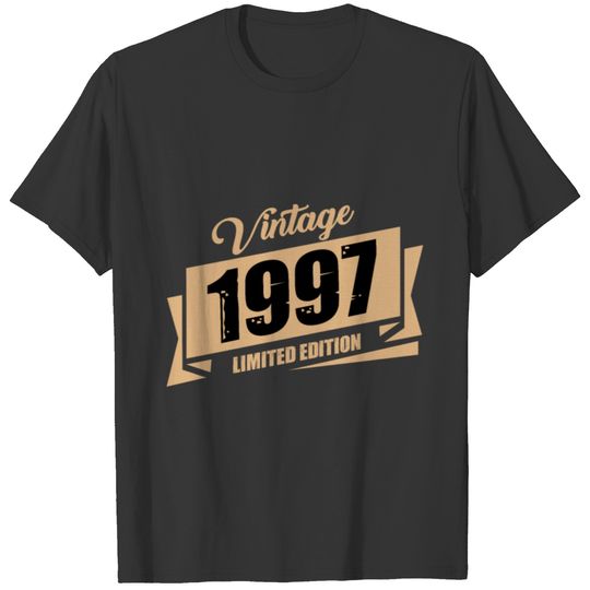 Funny Birthday Born in 1997 Limited Edition T-shirt