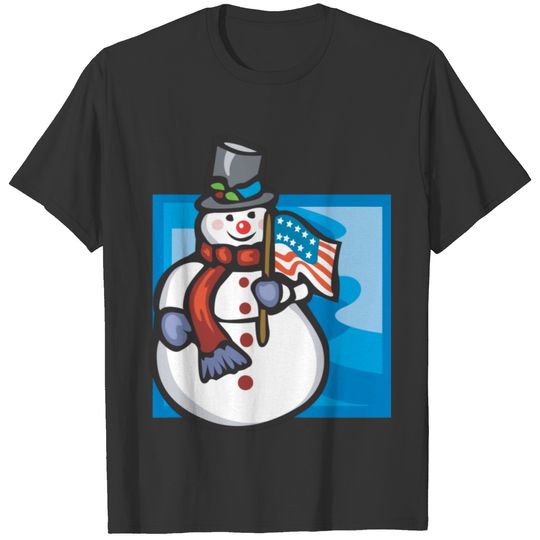 Patriotic Snow T-shirt
