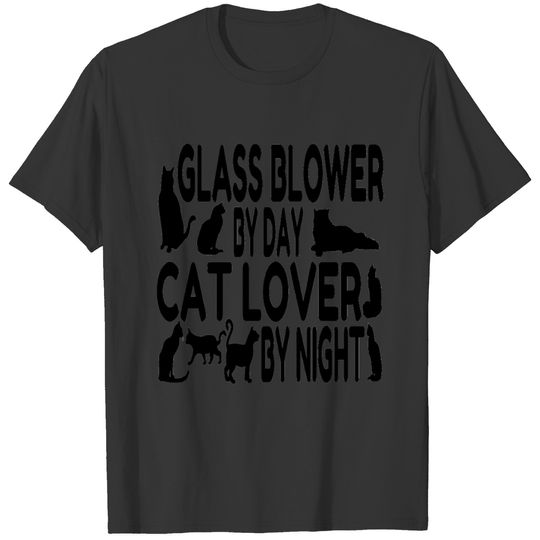 Cat Lover Glass Blower T-shirt