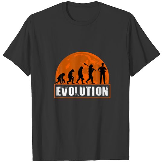 Pilot Funny Human Evolution Gift For T-shirt