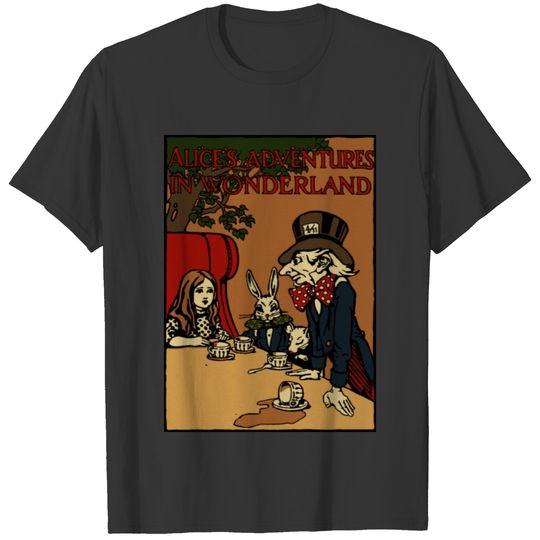 Vintage Alice Cover Mad Tea Party T-shirt