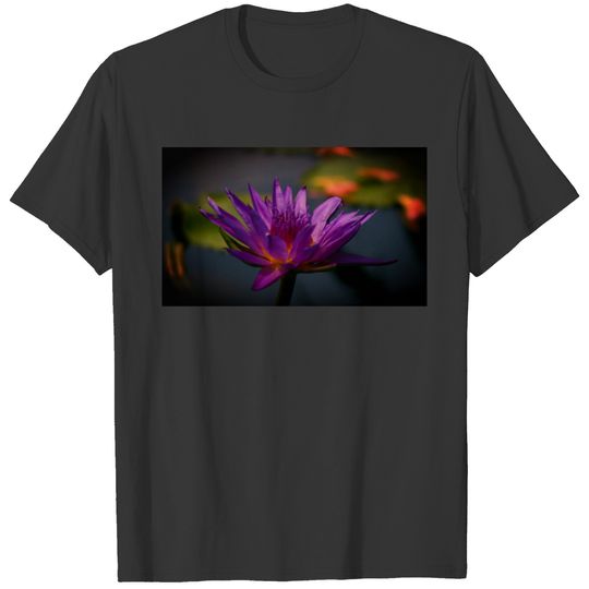 Purple Lotus Waterlily T-shirt