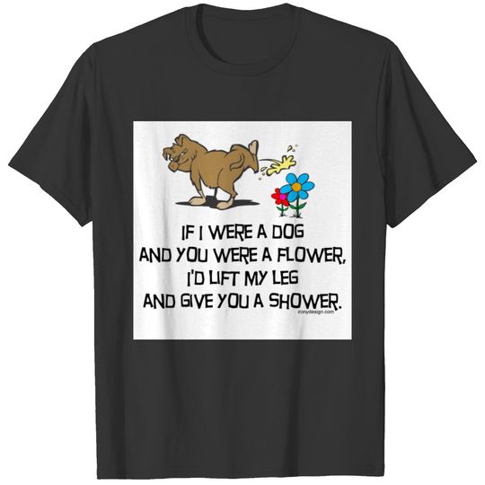 Funny Dog Poem Light T-shirt