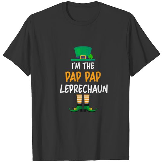 I'm The Pap Pap Leprechaun St Patrick's Day Family T-shirt