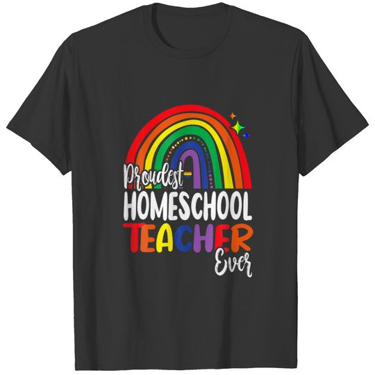 Proudest Homeschool Teacher Ever I Promise To Teac T-shirt