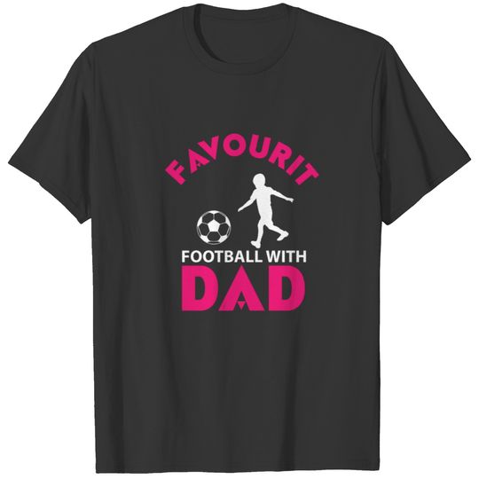 Favourit football with T-shirt