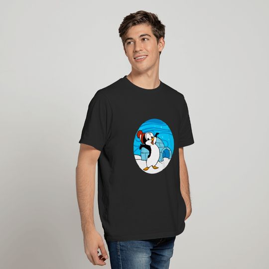Chilly Willy Penguin art Hong Kong Phooey cartoon karate dog T-Shirts