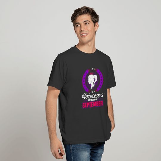 Queens Are Born In September T-shirt