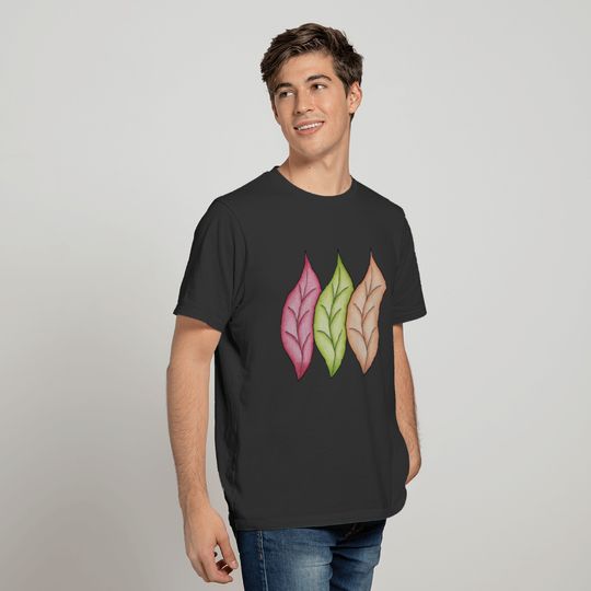 Leaf tessellation T-shirt