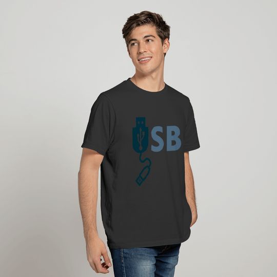 USB icon T-shirt