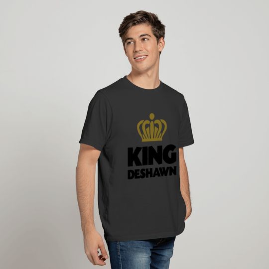 King deshawn name thing crown T-shirt