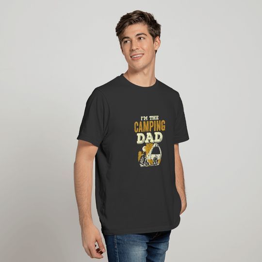 I'm The Camping Dad Camper Campsite Camp Lover Fat T-shirt