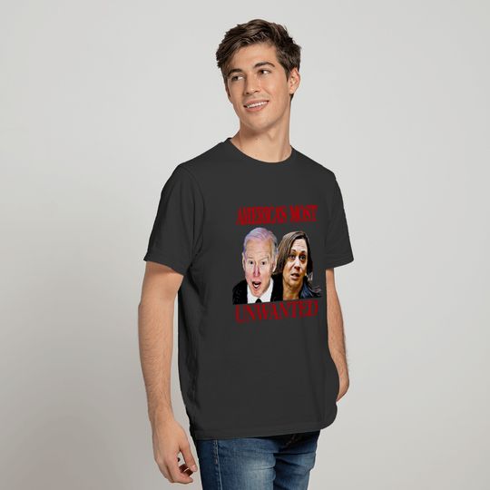Biden Harris America's Most Unwanted Confused T-shirt