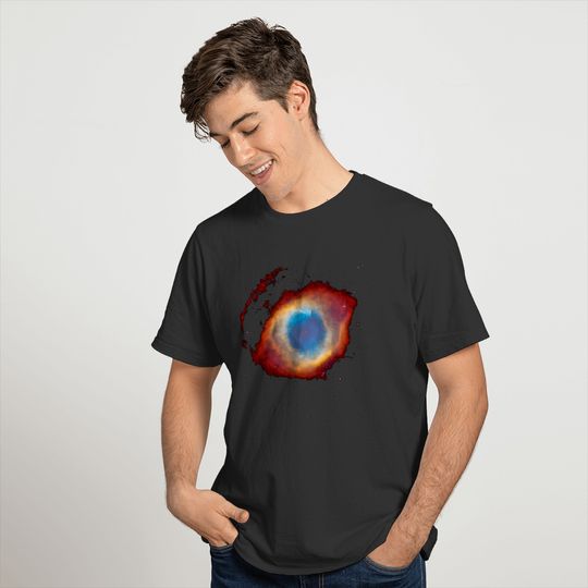 Helix Planetary Nebula NGC 7293 - Eye of God T-shirt