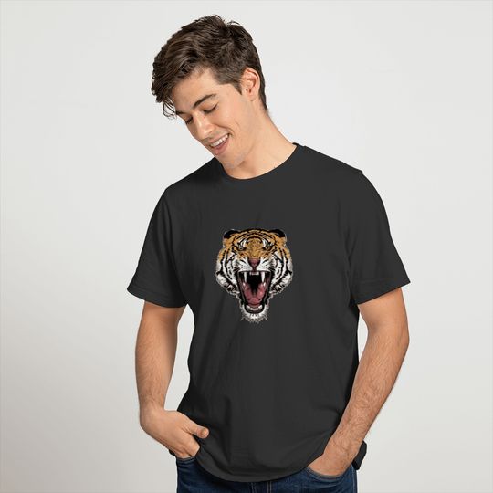 Tiger Head Tiger Love T-shirt