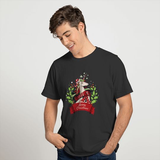 Magical Christmas Unicorn T-shirt