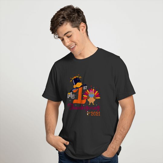 My 1st Thanksgiving 2021 Happy Thanksgiving Day T-shirt