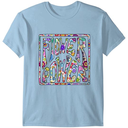 Flower Power Hippies Peace T-shirt