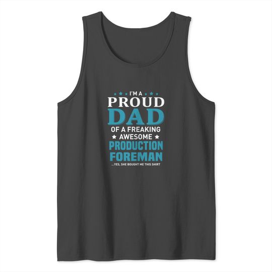 Production Foreman Tank Top
