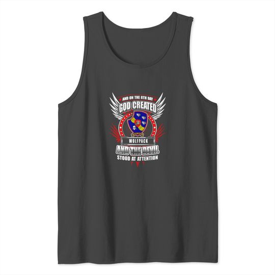 Wolfpack - Wolfpack - god created wolfpack &the Tank Top
