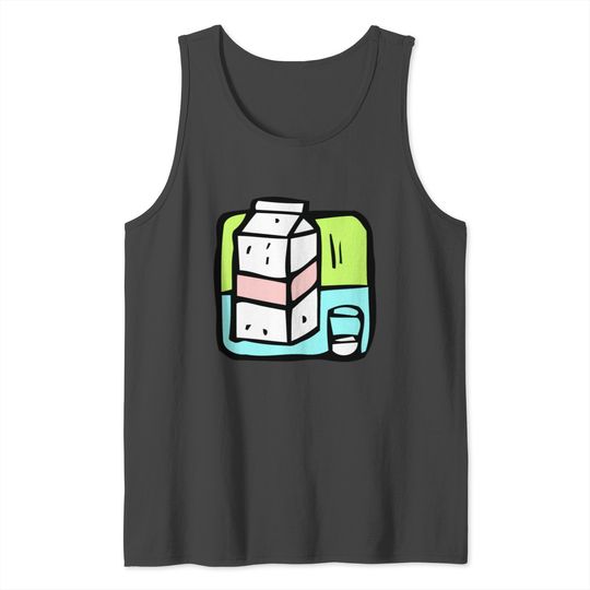 Food and drink icon milk Tank Top