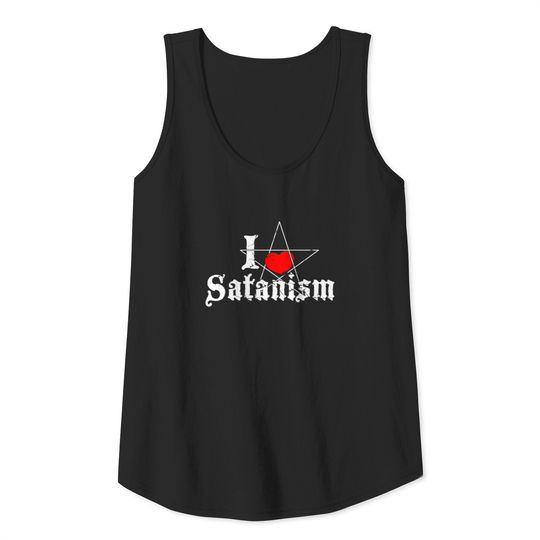 I love Satanism Tank Top