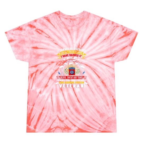 Forever The Title 82Nd Airborne Division Veteran Tie Dye T Shirts