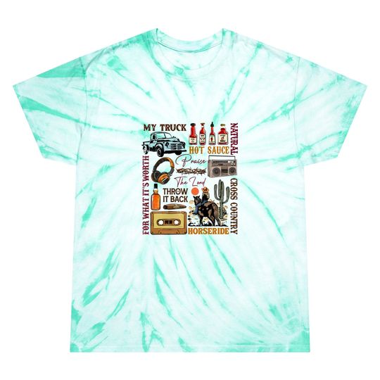 Breland Tie Dye T Shirts - Country Tie Dye T Shirts - Country Music Tie Dye T Shirts