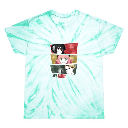 Anime XFamily Tie Dye T Shirts